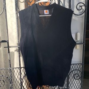 Navy sweater vest